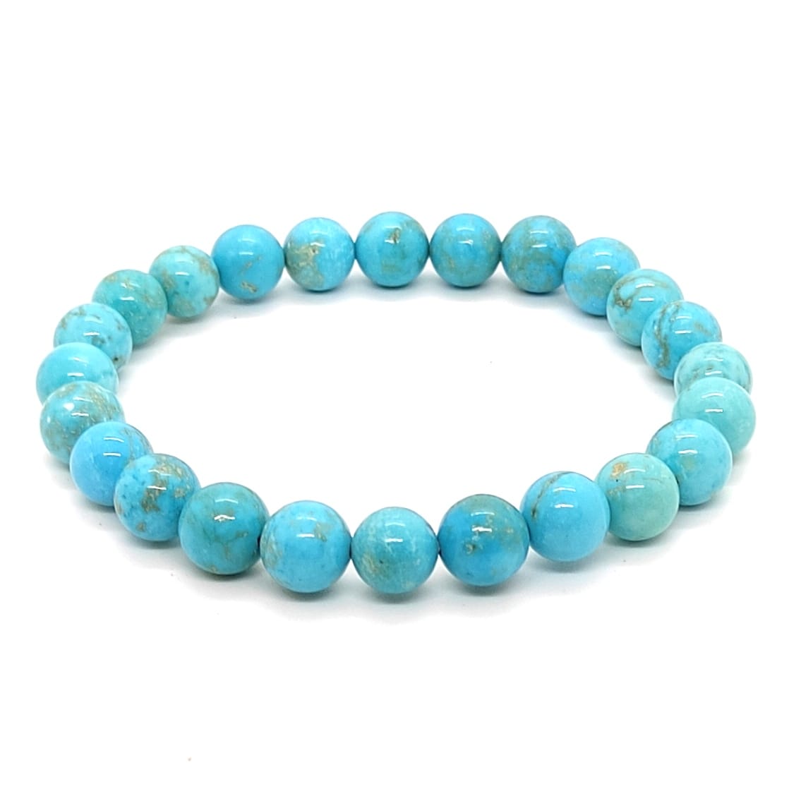 Turquoise Bracelet (Howlite Firoza) Natural With Certified Bracelet